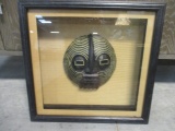 Shadow Box Framed Tribal Mask