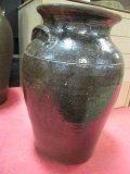 Vintage Brown Glaze 5 Gallon Churn/Crock