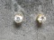 14k Gold Diamond Solitaire Earrings- Appraised at $2,250!
