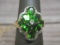 14k Gold Tsavorite Garnet and Diamond Ring- Appraised at $1,950!