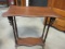 Antique Victorian Turned Leg Occasional Table