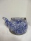 Antique Wrought Iron Ramge Co. Enamel Cast Iron Kettle