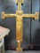 Hand Carved Wooden Divinity Crucifix
