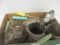1950s Green Wood Handle Kitchen Utensils