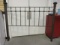 King Size Bronzed Metal Head Board