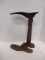 Antique Cast Iron Cobbler's Shoe Last Stand/Anvil