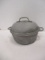 Vintage Silver Seal Cast Aluminum Dutch Oven
