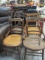 4 Antique Cane Chairs