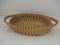 Small Oval Handled Sweet Grass Basket