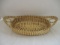Oval Handled Sweet Grass Basket