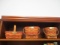 3 Longaberger Baskets with Nameplates - Signed & Dated