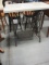 Antique Singer Sewing Machine Metal Base & Marble Top