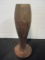 Metal Trench Art Vase
