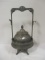 Victorian Quadruple Silverplate Mechanical Butter Dish