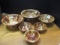 Antique Rockingham Brown Glaze Yellowware Bowls