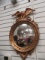 Federal Style Eagle Bulls Eye Gold Molded Mirror