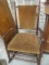 Antique Shaker Style Rocker with Plush Seat/Back