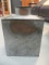 Distressed Galvanized Lidded Container with Ring Handles