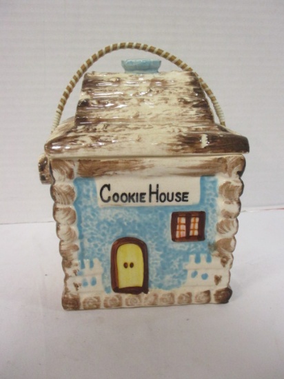 1950s Made in Japan "Cookie House" Cookie Jar