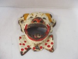 Old Handpainted Cast Metal Clown Bottle Opener