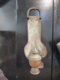 Antique Copper and Leather Ship's Lantern