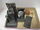 Four Antique Cameras