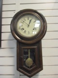 Vintage Regulator Wall Clock