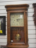 Howard Miller Westminster Chime Oak Regulator Clock