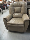 Lane Furniture Light Brown Leather Recliner