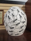 Vintage Acoma Pottery Lizard Vase/Pot - Signed