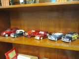 6 Vintage Diecast Cars - 1:18 and 1:24 Scales
