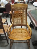 Antique Cane Rocking Chair
