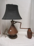 Unique Copper Still Table Lamp