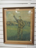 Vintage Framed F.R. Harper 