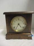 Antique Sessions Mantel Clock with Key