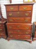 Vintage Mahogany 7-Drawer Chest