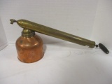 Vintage Copper and Brass Bizzard Continuous Sprayer