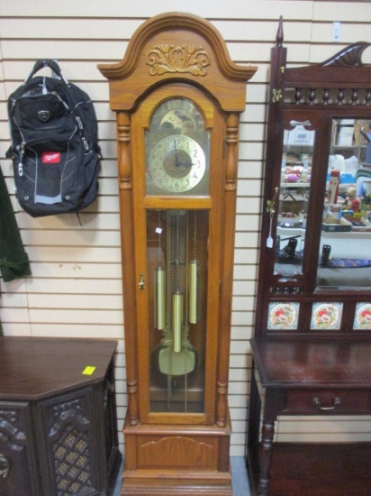 Vintage Ridgeway Grandfather Clock