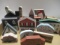 Collection of The Cat's Meow Village Wooden Building Replicas