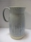 Anthropologie Blue Stoneware Pitcher - Made in Portugal