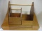 Unique Wood Tool/Art Supplies Storage Caddy