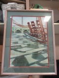 Framed and Matted Steven Jordan Artwork - Signed and Dated
