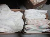 Lot of Sheets, Pillowcases, and Dust Ruffles