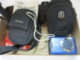 Canon PowerShot A495 Digital Camera, 16 GB SDHC Card, and 2 Camera Bags