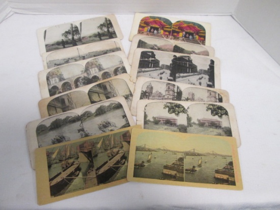 Vintage Stereograph Travel Viewer Cards