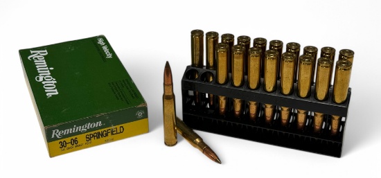 NIB Rare 20rds. of .30-06 SPRG. 180gr. BRONZE POINT Ammunition