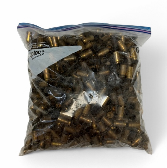 11.1lbs. of .45 AUTO Once-Fired Mixed Brass for Reloading
