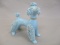 1950's Blue Ceramic Spaghetti Poodle Made in Japan 6