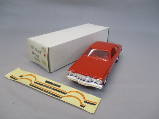 1977 Plymouth Volare "Spitfire Orange" Promo w/Original Box & Decals
