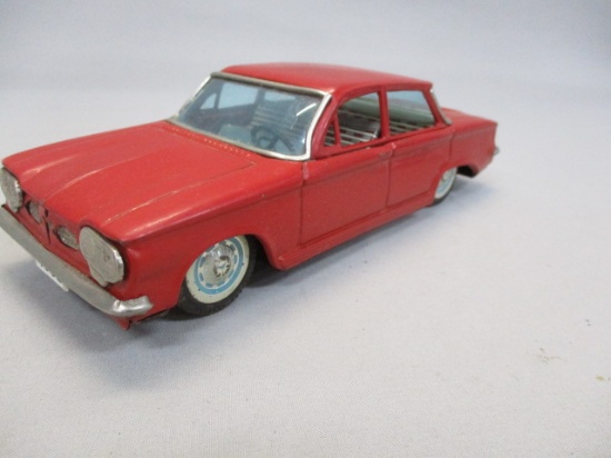 1962 Chevrolet Corvair By Bandai Tin Toy - Missing 1 Hub Cap